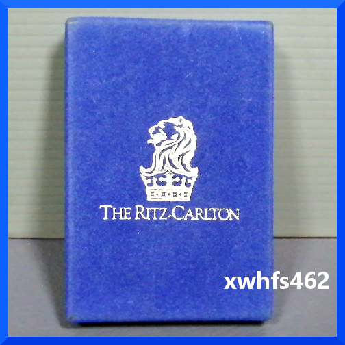 新品即決 リッツカールトン Playing Cards トランプ ベロア 箔押 RITZ-CARLTON アンティーク ヴィンテージ レトロ パズル カードゲーム 111拍卖