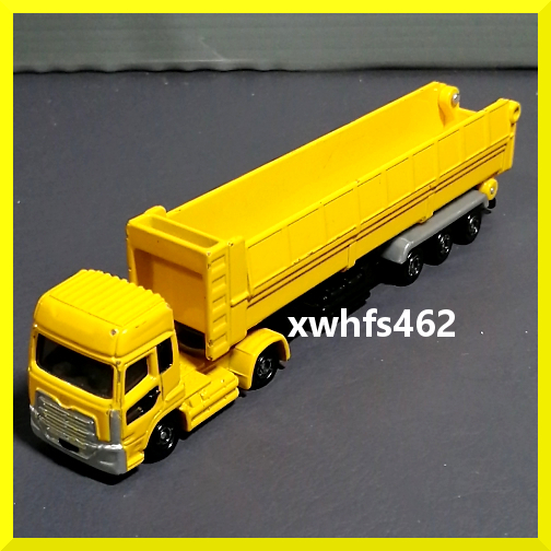 即決美品 ロングトミカ UDトラックス クオン トレーラーダンプ 建設現場 工事車両 トミカ ダイキャスト ミニカー TOMICA タカラトミー 111拍卖