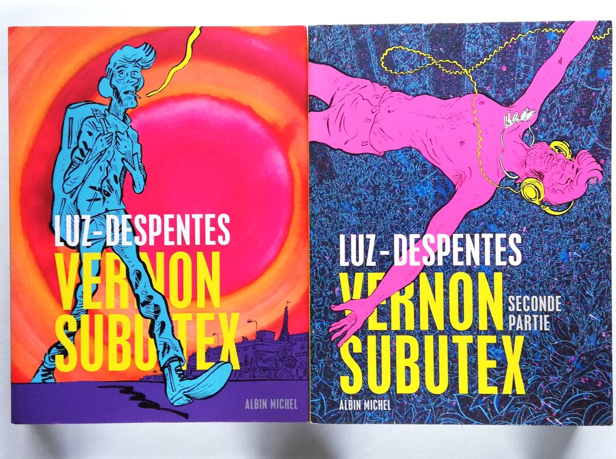 Virginie Despentes, Luz / Vernon Subutex Tome 1, Tome 2 フランス語 BD拍卖