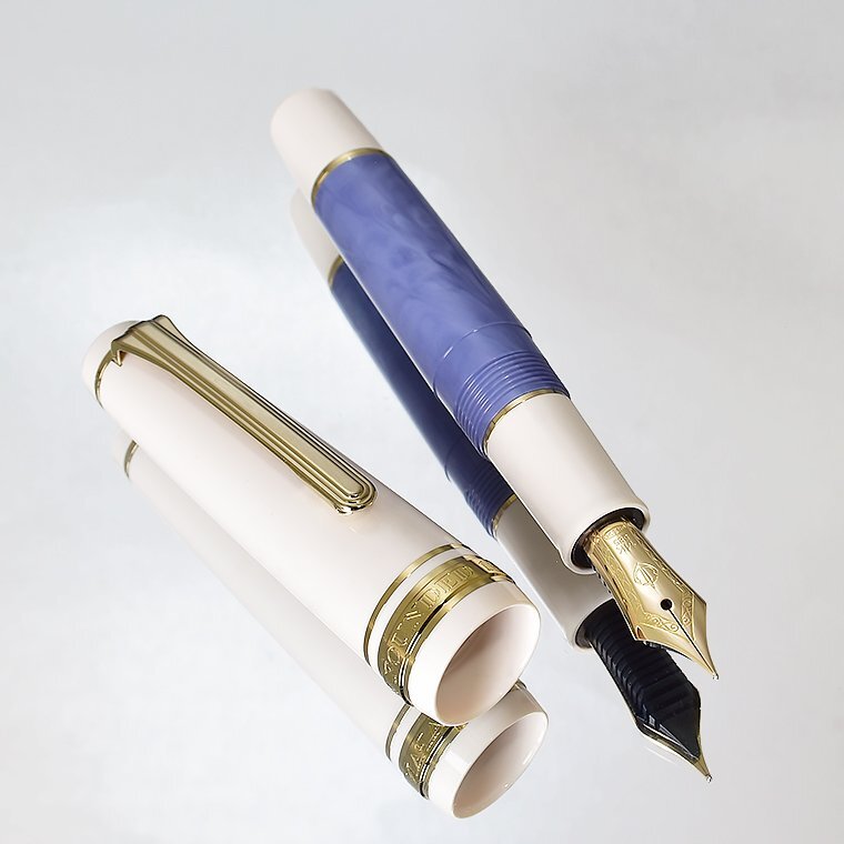 ■●【SAILOR/セーラー】Rencontre/ランコントル 万年筆 グリシーヌ ヴィオレ(藤)限定 プロギアスリム ミニ 14金 MF中細 新品 1円~/S334PU拍卖