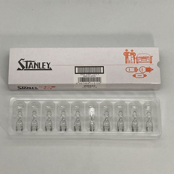 STANLEY スタンレー WB625 12V 16W T16 10個入り 4907894112122拍卖