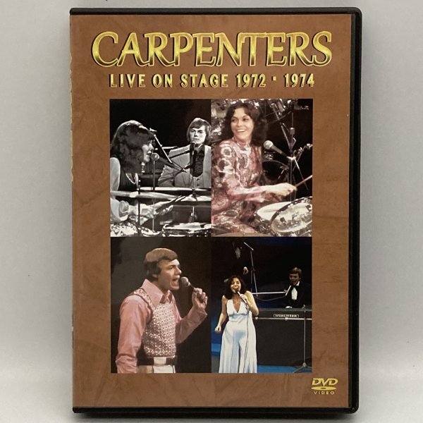 カーペンターズ CARPENTERS LIVE ON STAGE 1972・1974 ミュージック DVD拍卖