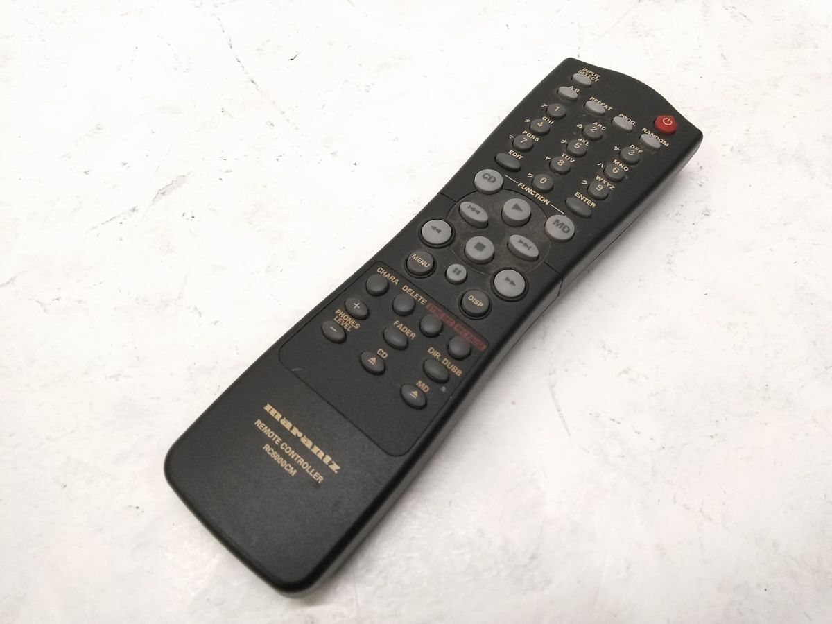 ●Marantz マランツ RC6000CM CD/MDデッキ用リモコン 1003-304A 〒 ●拍卖