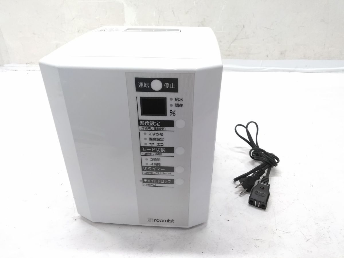 ◇三菱重工 加湿器 スチームファン 蒸発式 roomist 2.8L ~10畳 SHE35SD-W 2019年製 電源コード付 1018-1B @100◇拍卖