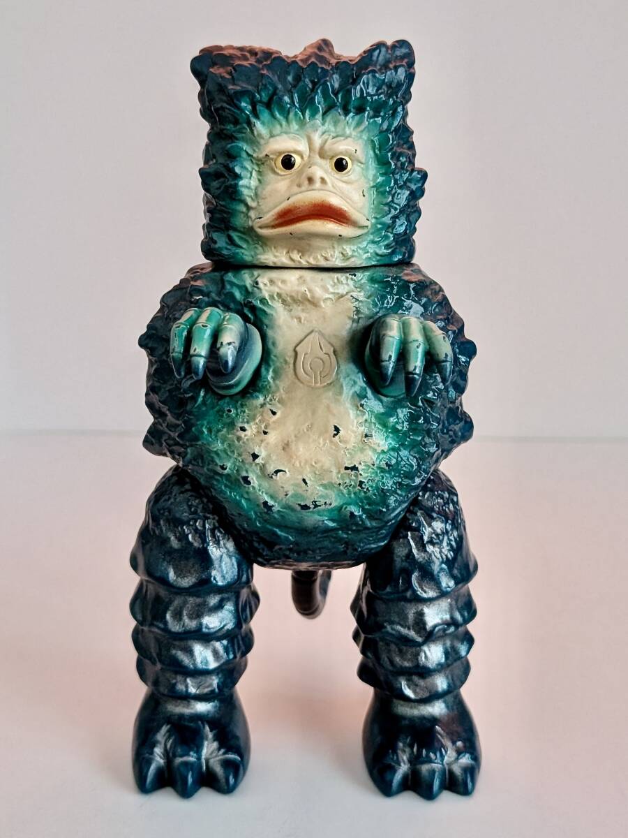 マルサン スタンダードサイズ 怪獣ソフビ ガラモン一期 カスタム品 ウルトラQ拍卖