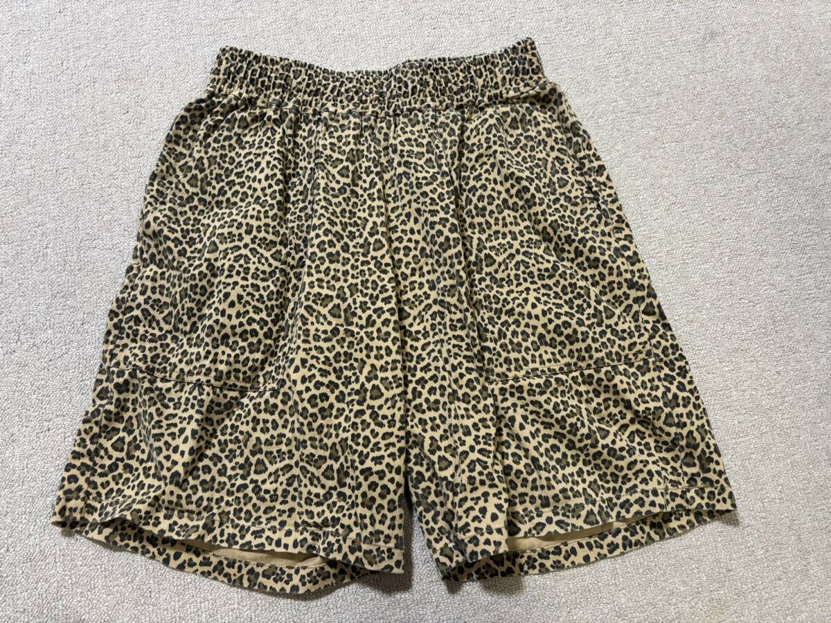 MONT KEMMEL モンケメル シェフショートパンツ ハーフパンツ レオパード ヒョウ柄 ショートパンツ 40 L ユニセックス 男女兼用/YC拍卖