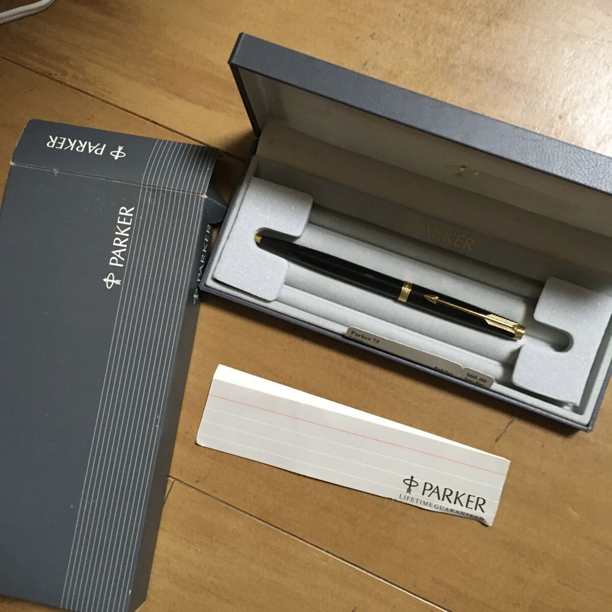 PARKER ボールペン パーカー 筆記用具 文房具 ノック式 75拍卖