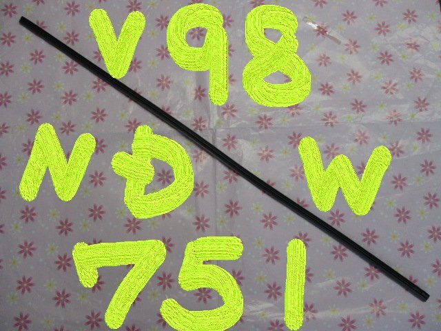 トヨタ アルファード TAHA40W TOYOTA ALPHARD / グラファイトワイパーラバー (フロント 運転席 RH) V98NDW751 8.6mm幅750mm 1本拍卖
