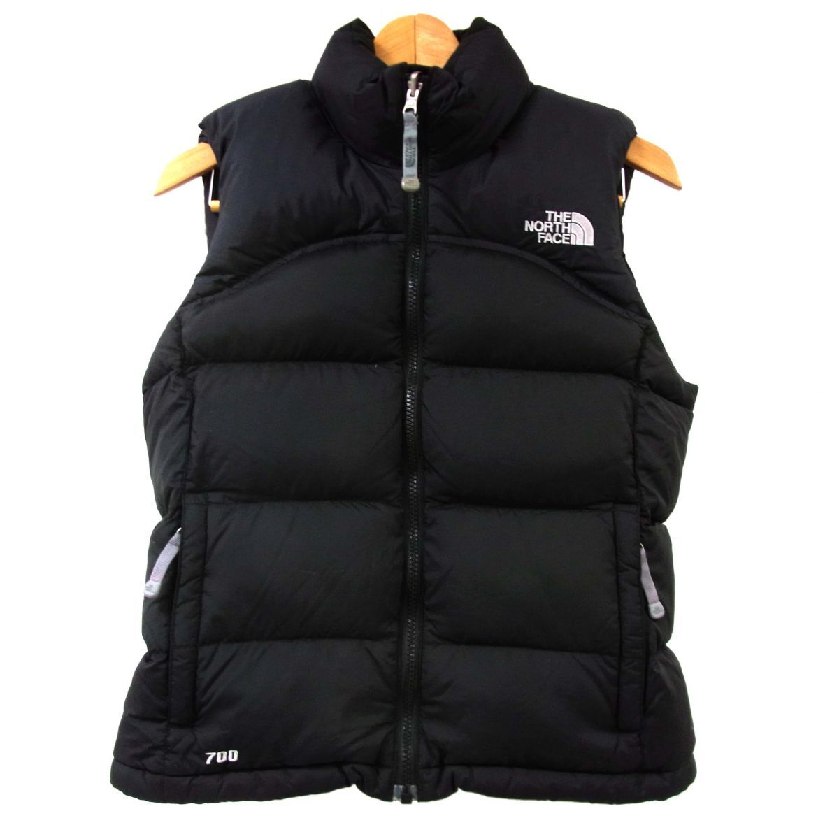 ◆THE NORTH FACE ザ ノースフェイス ヌプシ ダウンベスト 700フィルパワー アウトドア レディース 1円スタート拍卖