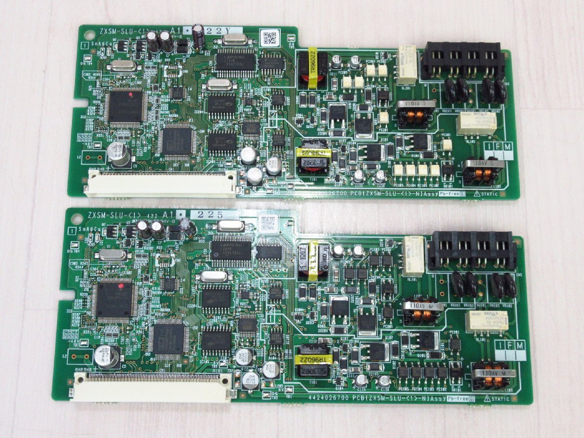 NTT ZXSM-SLU-(1) 2枚組 αZX 22年製 保証有 PA 1476拍卖