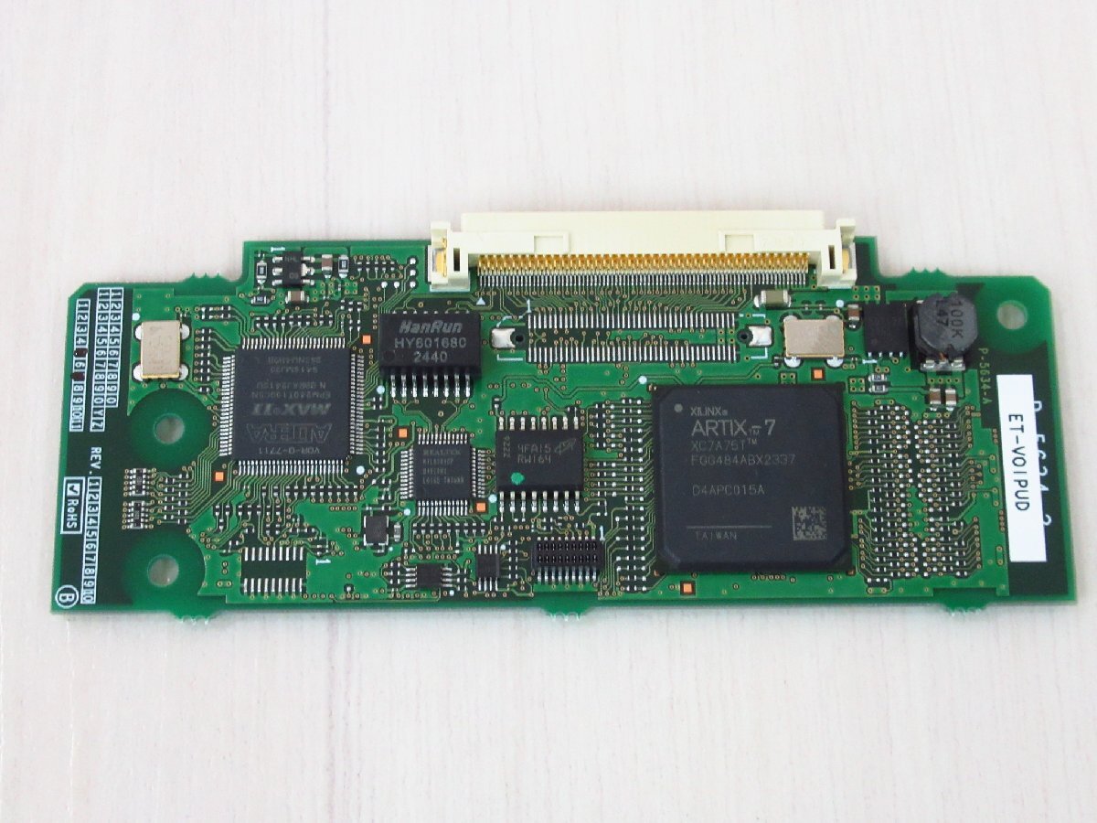 ▲日立 HITACHI ET-VOIPUD-XiS ドコデモデンワ対応VoIPユニットXiS 25年製 保証有 PA 1480拍卖