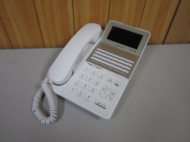 ▲NYC-24Xi-SDW ナカヨ Xi 24ボタン標準電話機 24年製 保証有 ZK4 10653)拍卖