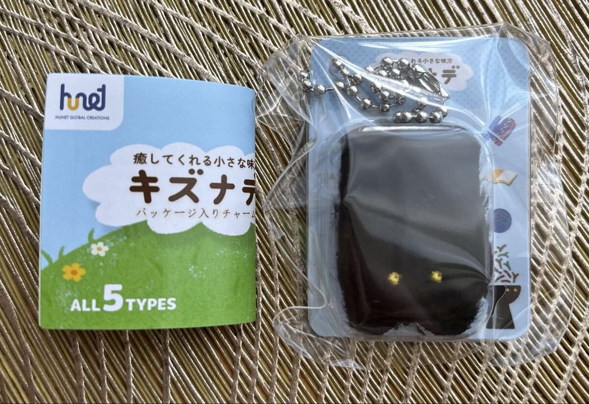 キズナデ パッケージ入りチャーム ネコ クロネコ ガチャ キーホルダー 黒猫 カプセルトイ拍卖