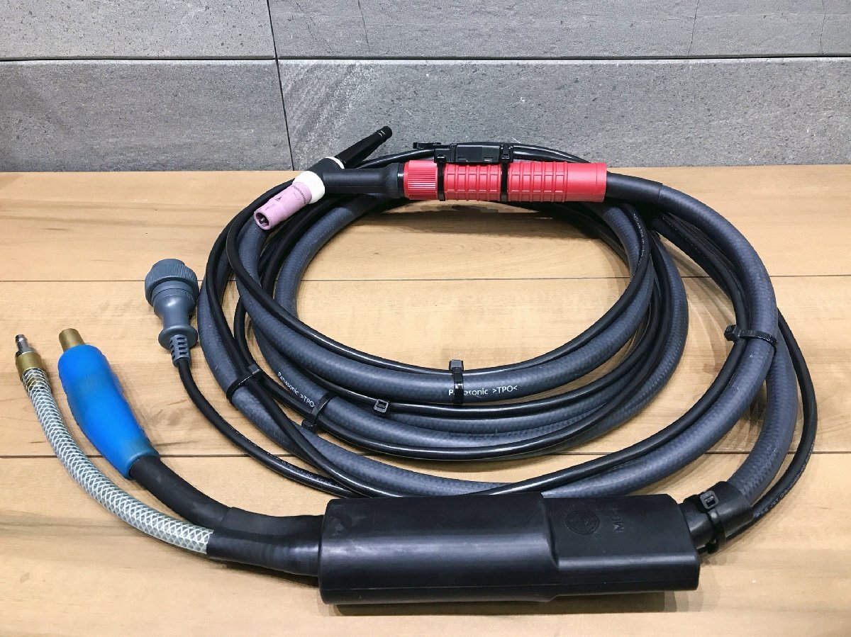 B-g288【中古品】Panasonic TIGトーチ YT-30TS2 空冷式 300A 4M パナソニック TIG溶接トーチ 標準 純正拍卖