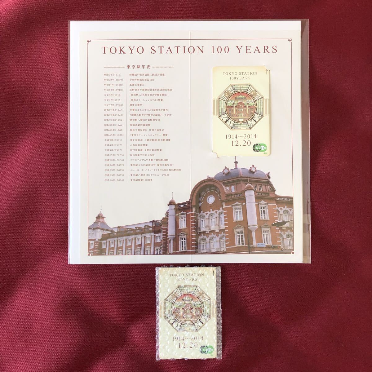 東京駅開業 記念 Suica 台紙付 JR東日本 スイカ 残高あり拍卖