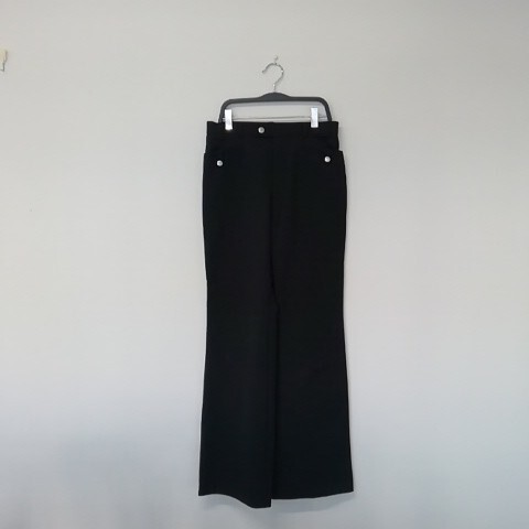 ★【古着】 Tokyo yamamoto(東京ヤマモト) スラックス(ボトムス) サイズ64(Lサイズ相当) ブラック レディース拍卖