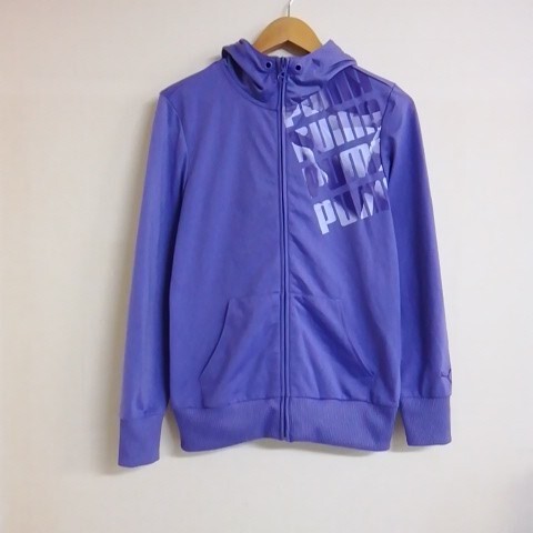 ★【古着】 PUMA(プーマ) ジャージ(スポーツウェア) Lサイズ パープル レディース拍卖