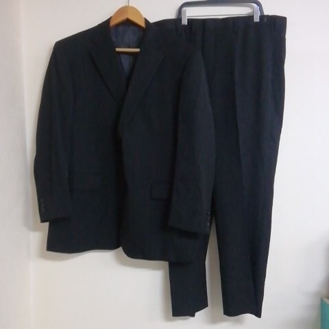 ★【古着】 ブラックフォーマルスーツ 喪服 身長170 ブラック セットアップ拍卖