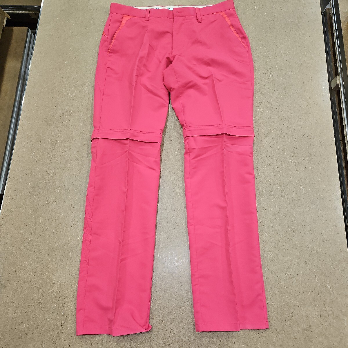 アディダス ゴルフ 2wayパンツ(ピンク)88サイズ拍卖