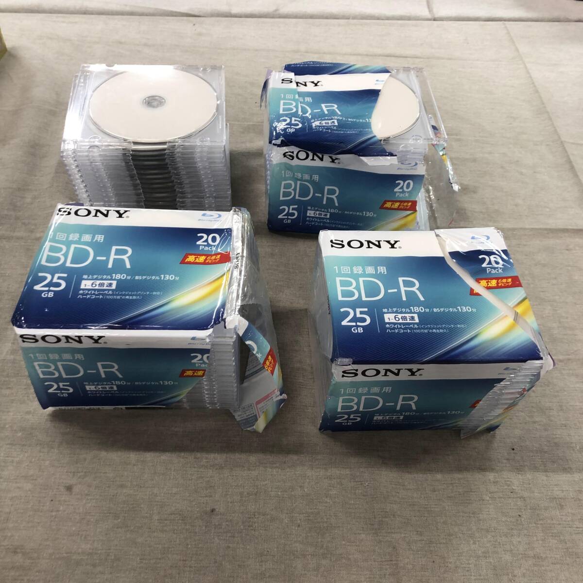 ソニー(SONY) ブルーレイディスク BD-R 25GB 79枚入り 6倍速ダビング対応 20BNR1VJPS6拍卖