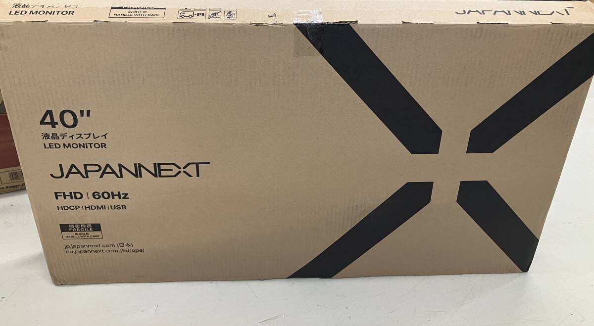 JAPANNEXT 40インチ VAパネル搭載 フルHD(1920x1080)解像度 JN-V40FHD-U HDMI ビデオ/音声出力 拍卖