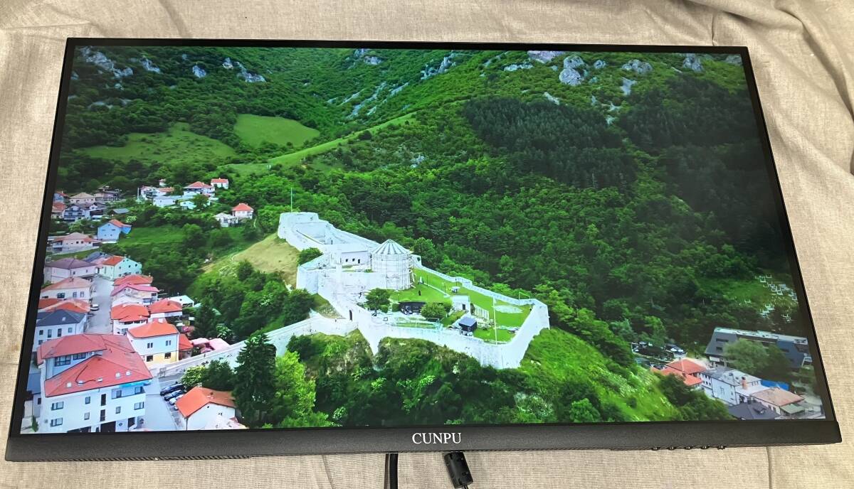 CUNPU 27インチ 4K モニター UHD(3840×2160)70Hz IPS非光沢パネル SRGB120% /350cd/M2輝度 ΔE2 16.7Mカラー表示拍卖