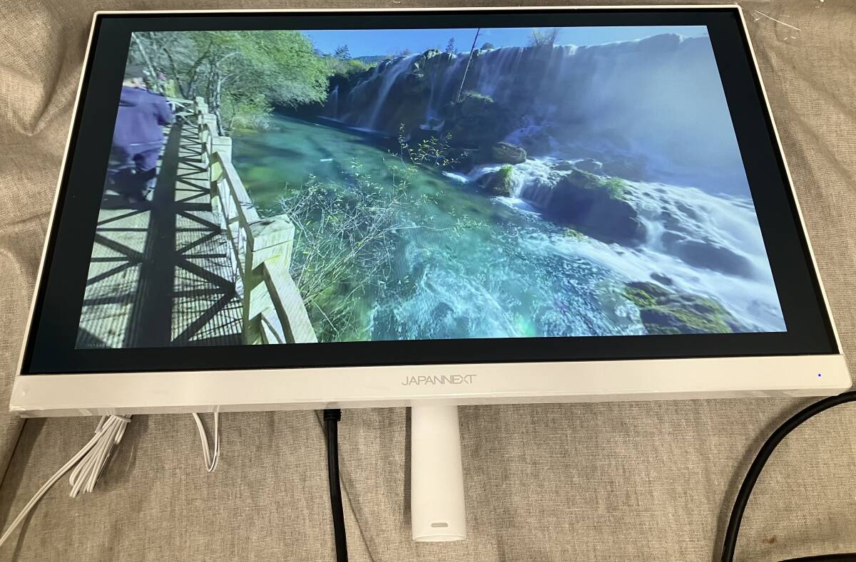 JAPANNEXT 21.5インチ VAパネル搭載 ¥液晶モニター(ホワイト) JN-V215F2-W HDMI VGA ケーブル同梱(ホワイト)拍卖
