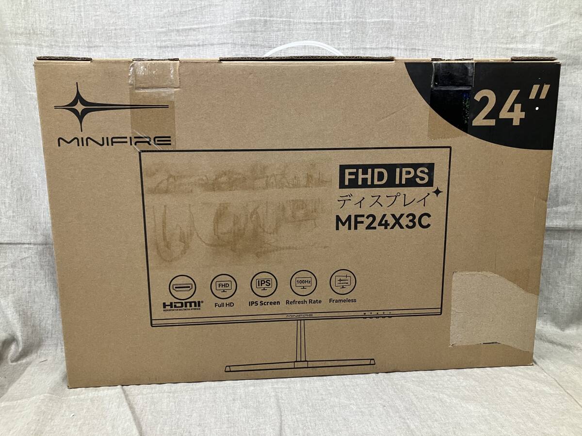Minifire 24インチ USB-C 100Hz モニター IPS スピーカー内蔵USB Type-Cケーブル付  -MF24X3C拍卖