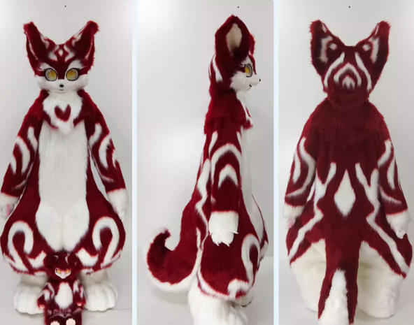 ★即納 着ぐるみ ケモノ体 フルスーツ 短毛タイプ NO.152 大きめ 最新作 セット ケモノ ファースーツ ぬいぐるみ コスプレ コスチューム拍卖