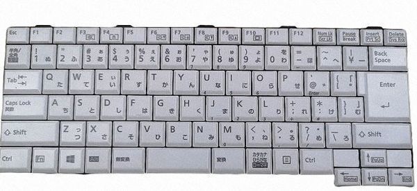 キーボード 日本語 白 テンキーなし 富士通 FMV LIFEBOOK A573/G A574/H A774 G A572 A552 A561 E752拍卖