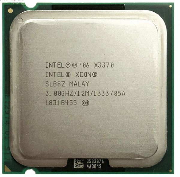 Intel Xeon X3370 SLB8Z 4C 3GHz 12MB 95W LGA 775拍卖