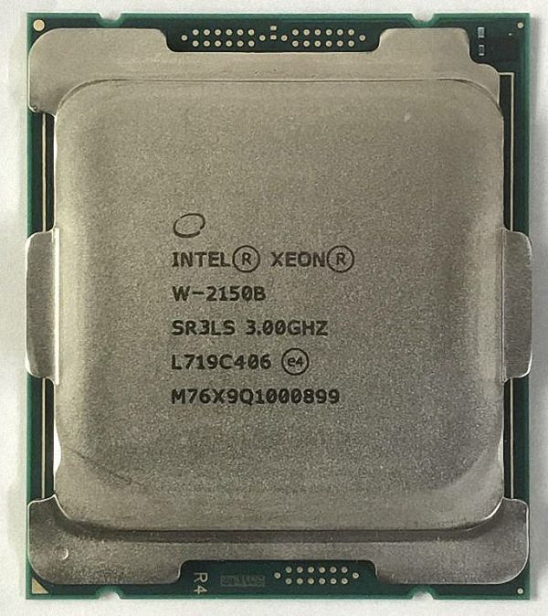 Intel Xeon W-2150B SR3LS 10C 3GHz LGA2066 C422 120W拍卖