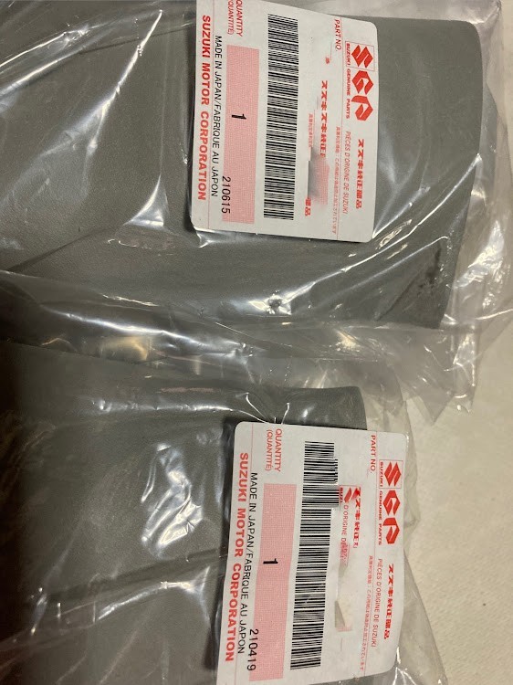 未使用 スズキ 純正 スイフトスポーツ ZC33S Aピラーカバー フロント 左右セット SWIFT拍卖