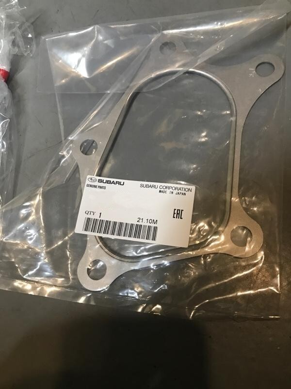 未使用 スバル 純正 レガシィツーリングワゴン BP マフラーガスケット 3種4個セット タービンアウトレット エキマニ拍卖