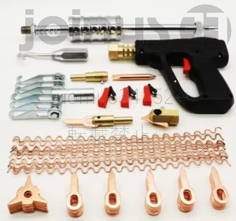 修復ツールキット デントリペアプーラー スタッド溶接 ハンマーガンツールキット スポット溶接機 カーデント 修復ツールキット拍卖