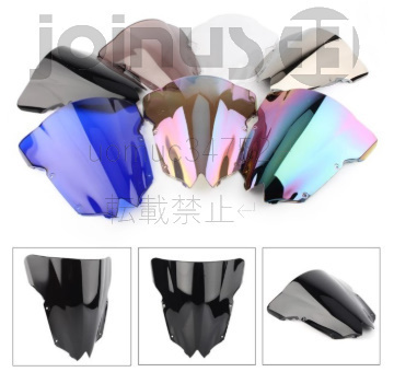 ヤマハ YZF-R6 ウインドスクリーン 風防 フロント カウル シールド 高品質 Abs プラスチック ブラック YAMAHA YZF-R6 2008-2016拍卖