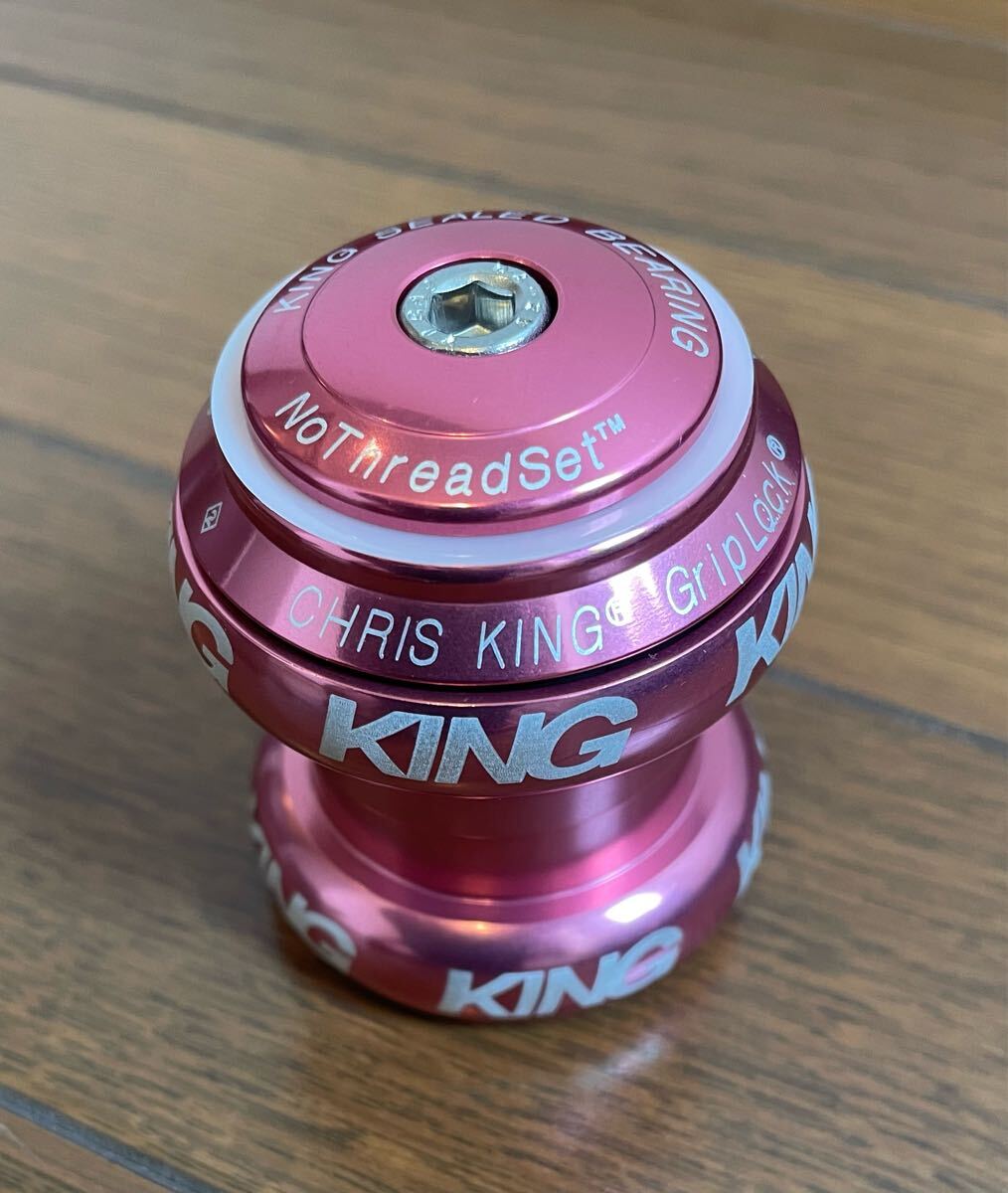 クリスキング CHRIS NoThreadSet ヘッドパーツ 新品未使用品 PINK拍卖