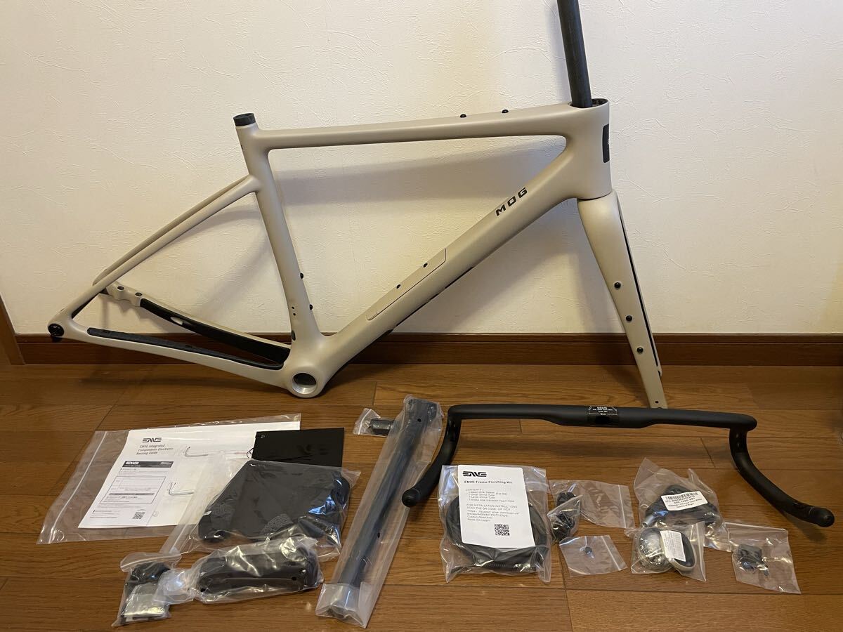 ENVE MOG 54 SAND グラベルバイク 特価 最終出品 新品未使用品 別売ハンドル ステム シートポスト付き拍卖