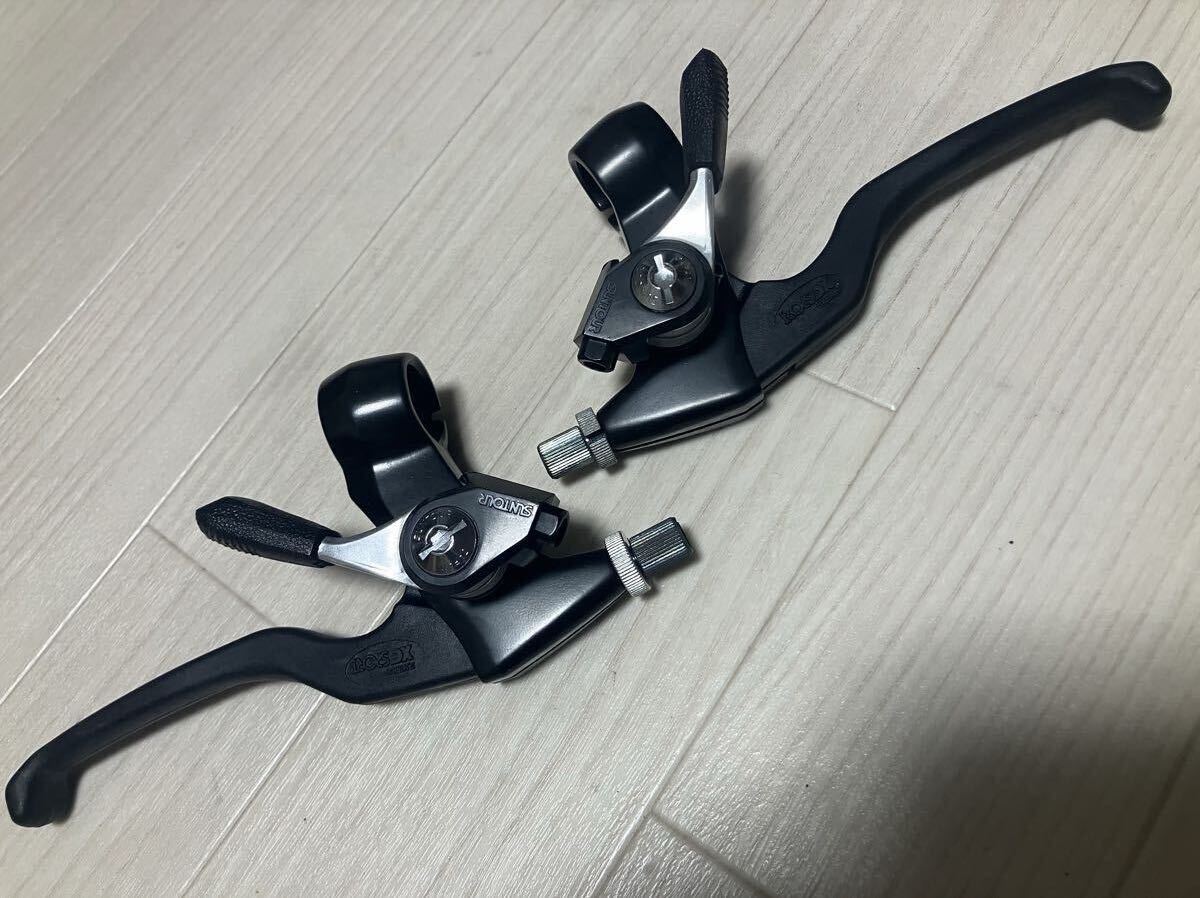 サムシフター付きブレーキレバー XC Sport サンツアー Suntour拍卖