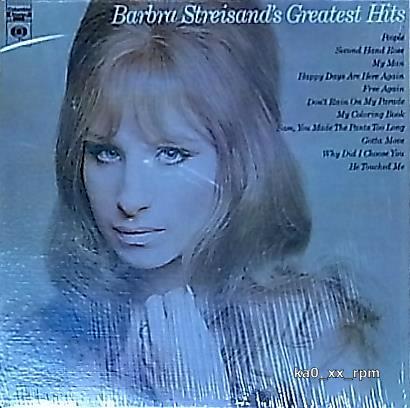 ★☆Barbra Streisand「Barbra Streisand's Greatest Hits」☆★拍卖