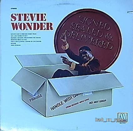 ★☆Stevie Wonder「Signed Sealed & Delivered」☆★拍卖
