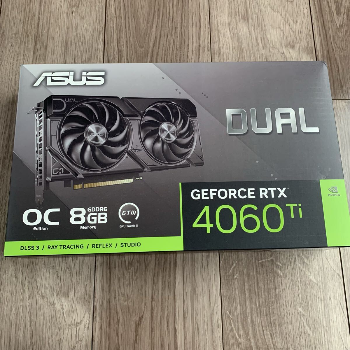 ASUS Dual GeForce RTX4060Ti OC Edition 8GB GDDR6 グラフィックカード ビデオカード拍卖