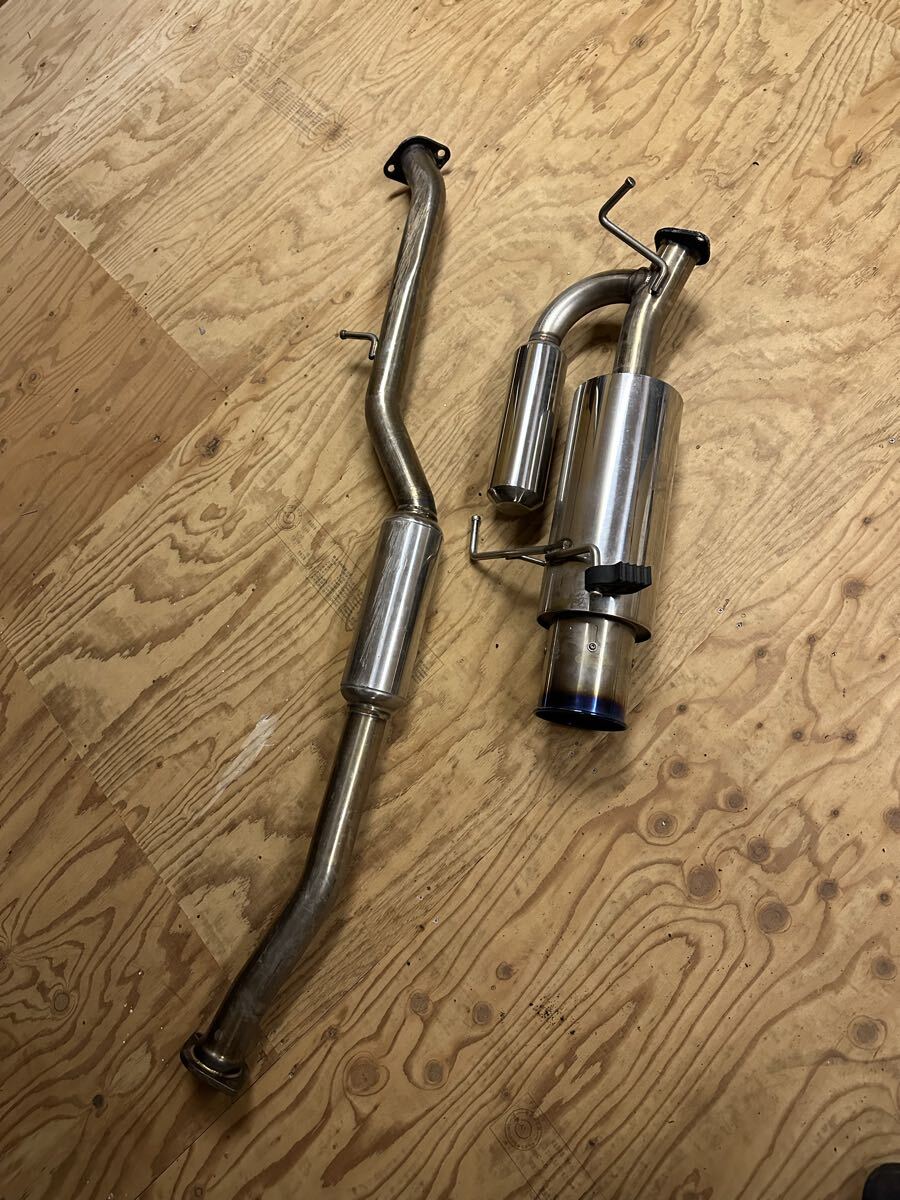 GP SPORTS ジーピースポーツ S15 シルビア SR20DE オーテックVer オーテック スペックS ステンレスマフラー マフラー 拍卖