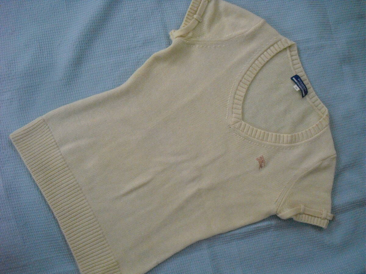 バーバリー  ベスト 38  毛100%拍卖