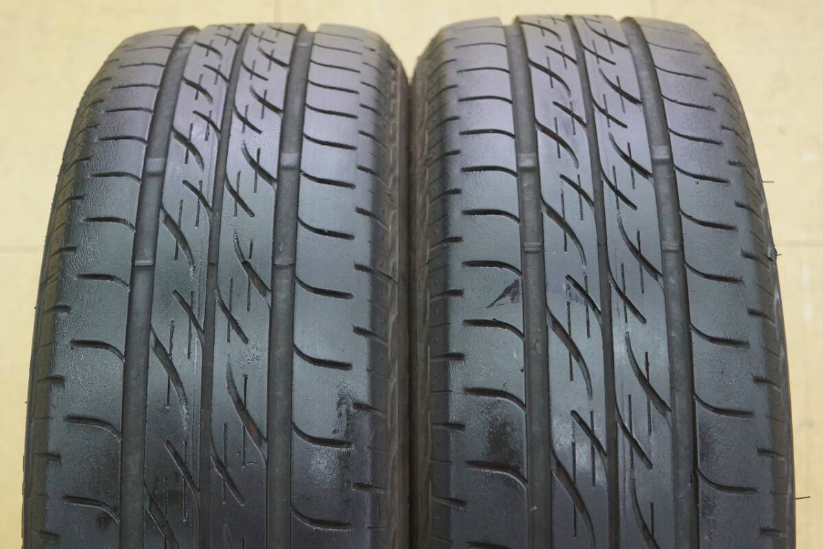 【中古】165/55R14 ブリヂストン ネクストリー 22年 2本 スペア 応急拍卖