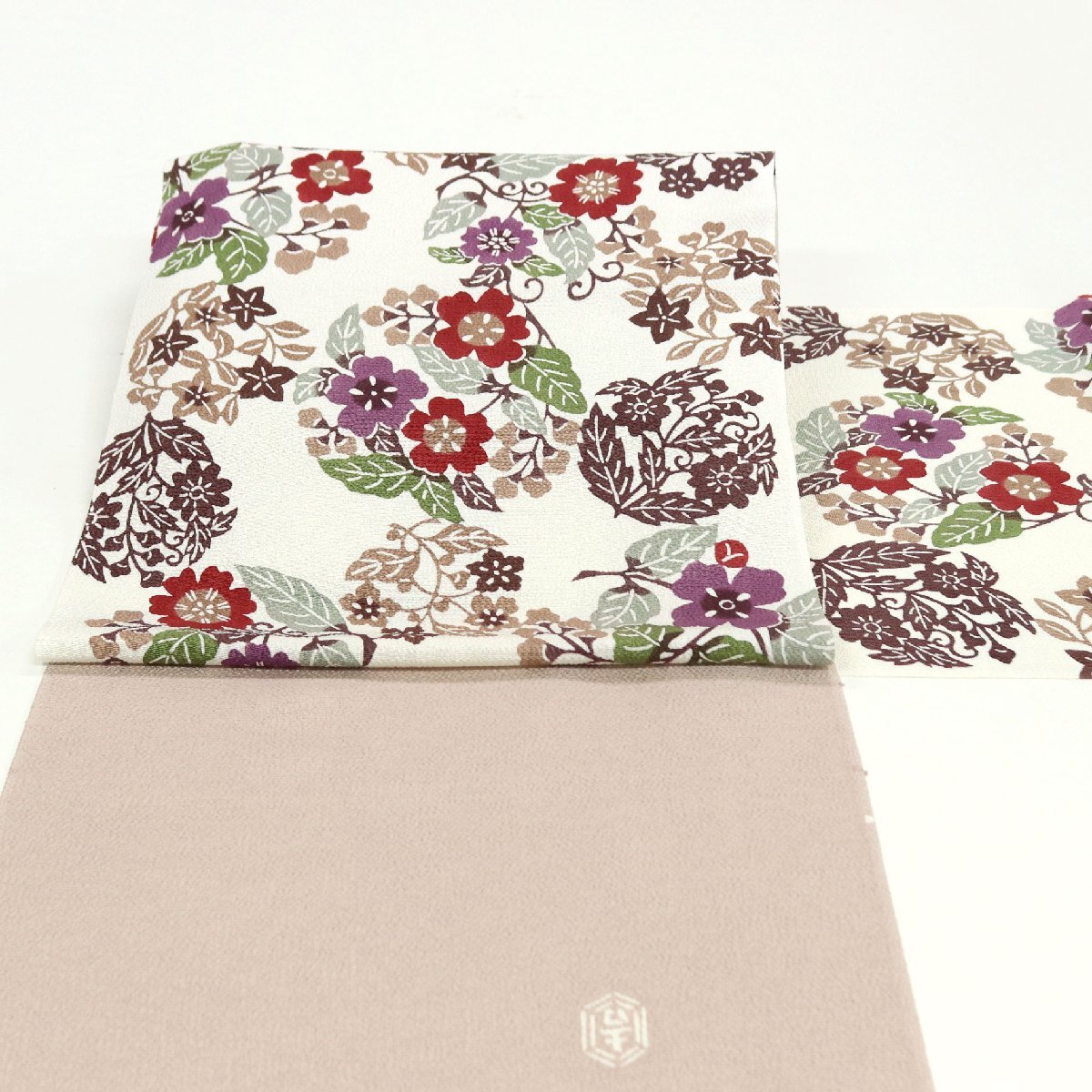 和遊館 ONK2720 栗山吉三郎 浜ちりめん 和染 紅型 九寸 名古屋帯拍卖