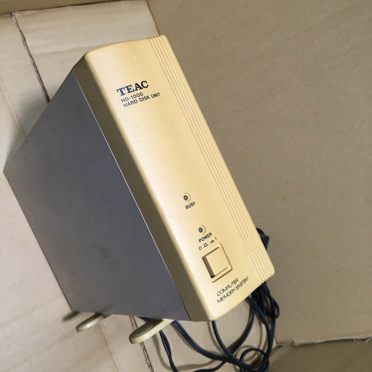 HDD無し 外付けSCSI HDD HD-1000 HD-1121 TEAC拍卖