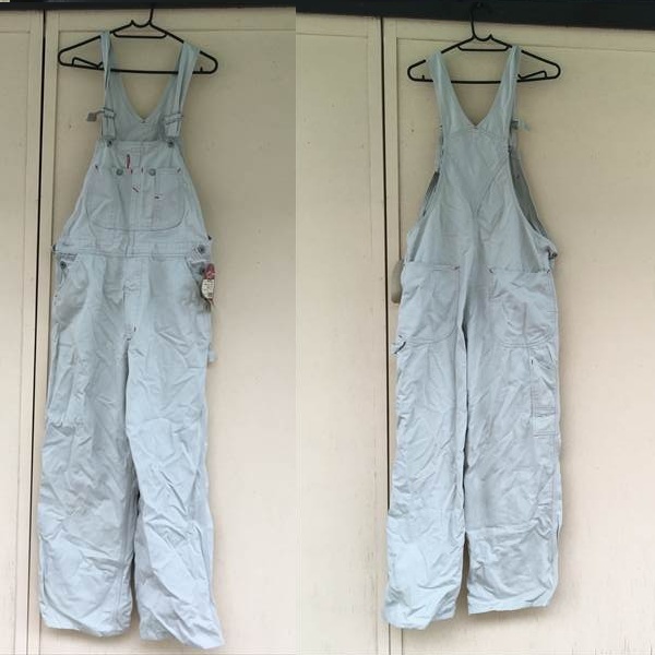 新品タグ付き オーバーオール サロペット サイズL 白色 ユニクロ   拍卖