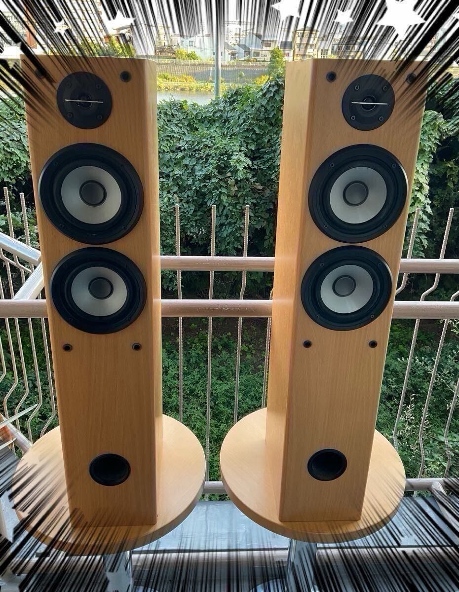 KENWOOD ケンウッド トールボーイ型 スピーカー LS-V220-W サラウンド ホームシアター ウーファー オーディオ レトロ インテリア拍卖