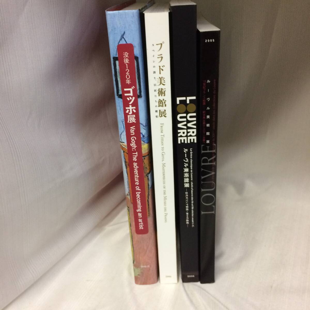 c-10469*80 ルーヴル ゴッホ プラド美術館展 4冊セット拍卖